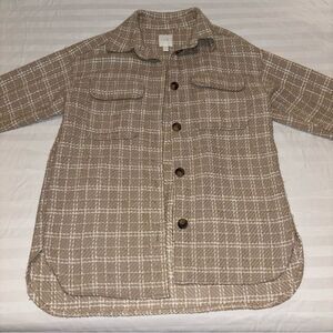 H&M Oversized Plaid Shacket